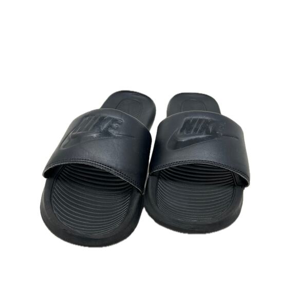 Nike Victori One Slide Triple Black CN9675-003 Mens 9 - Picture 1 of 5